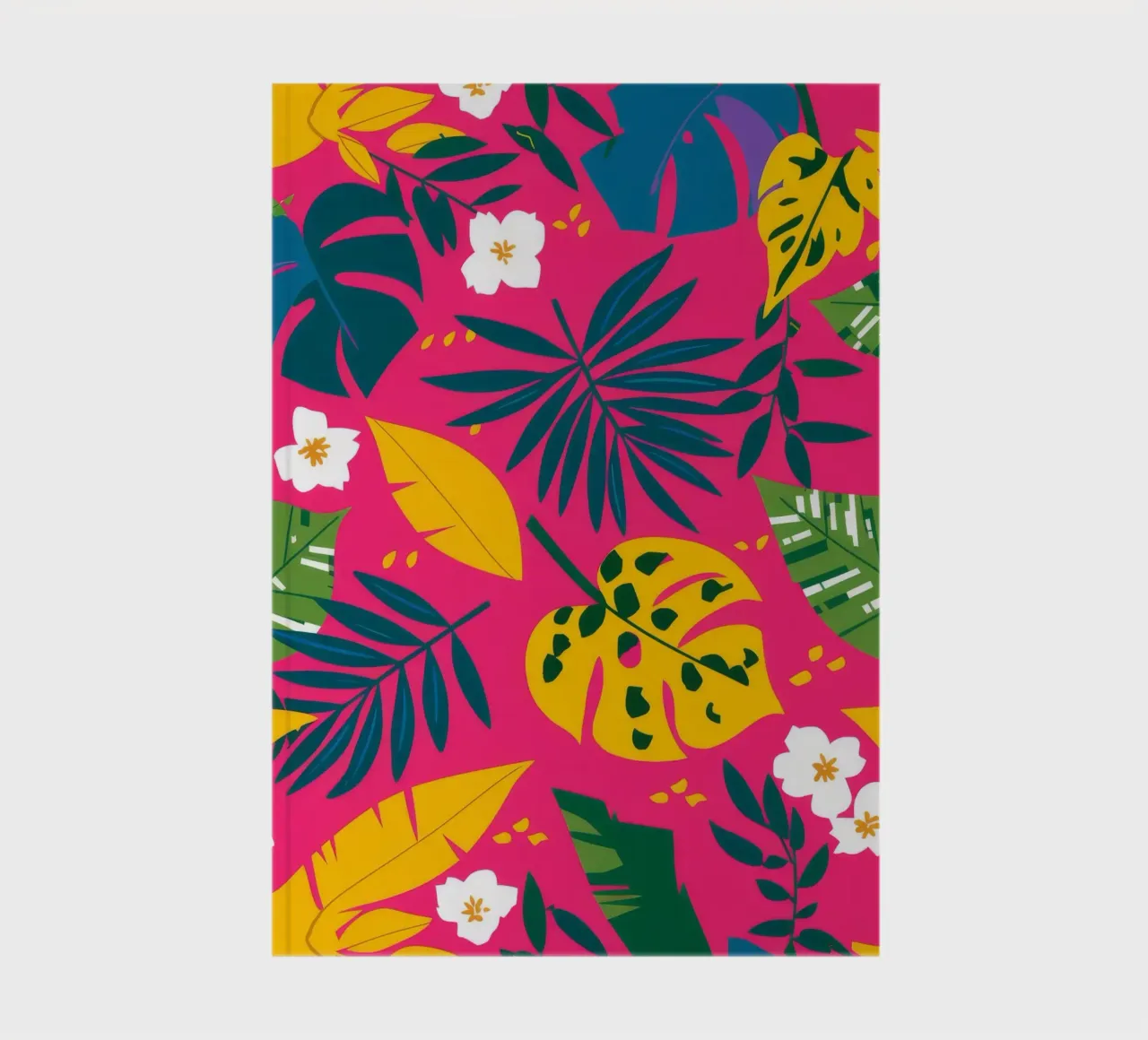 Psychedelic Hibiscus Pop notebook by Paez Harmony