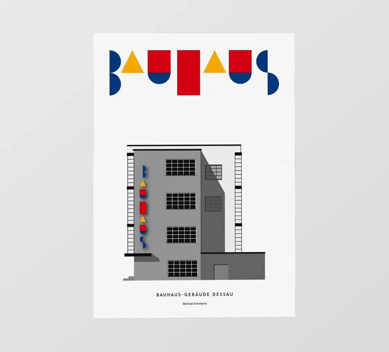 Bauhaus backlit film by Brooke