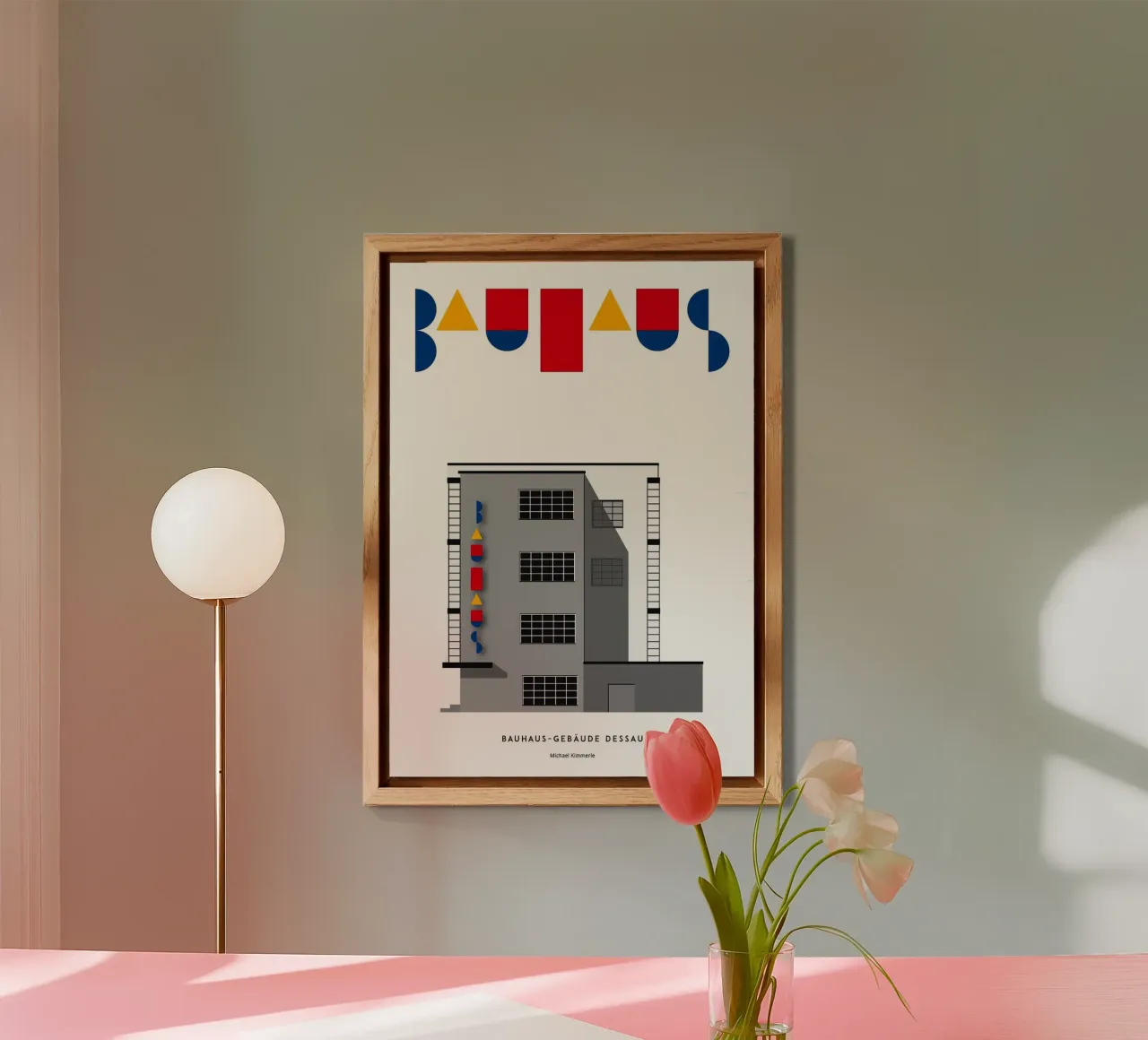 Bauhaus alu-dibond by Brooke