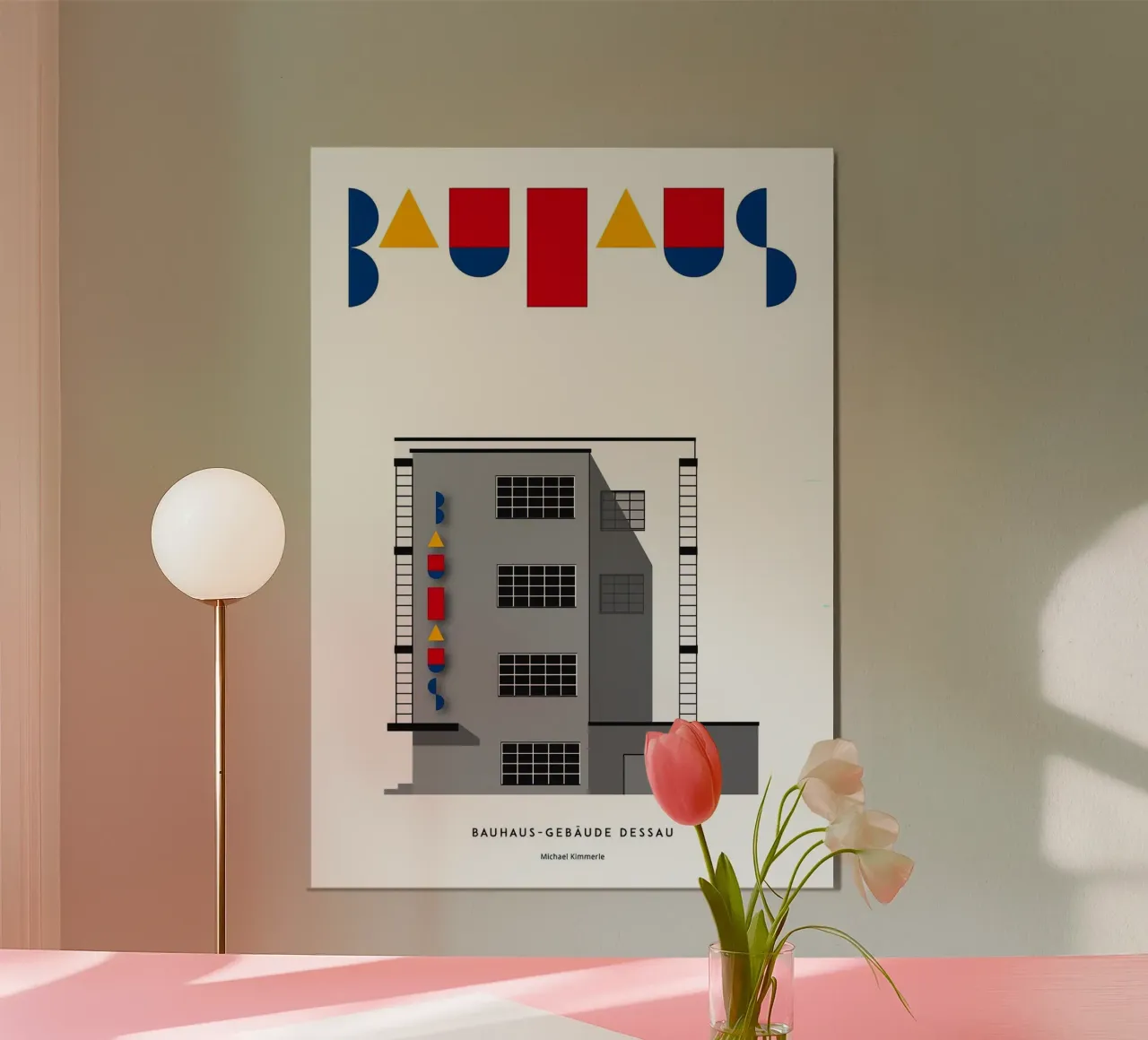 Bauhaus alu-dibond by Brooke