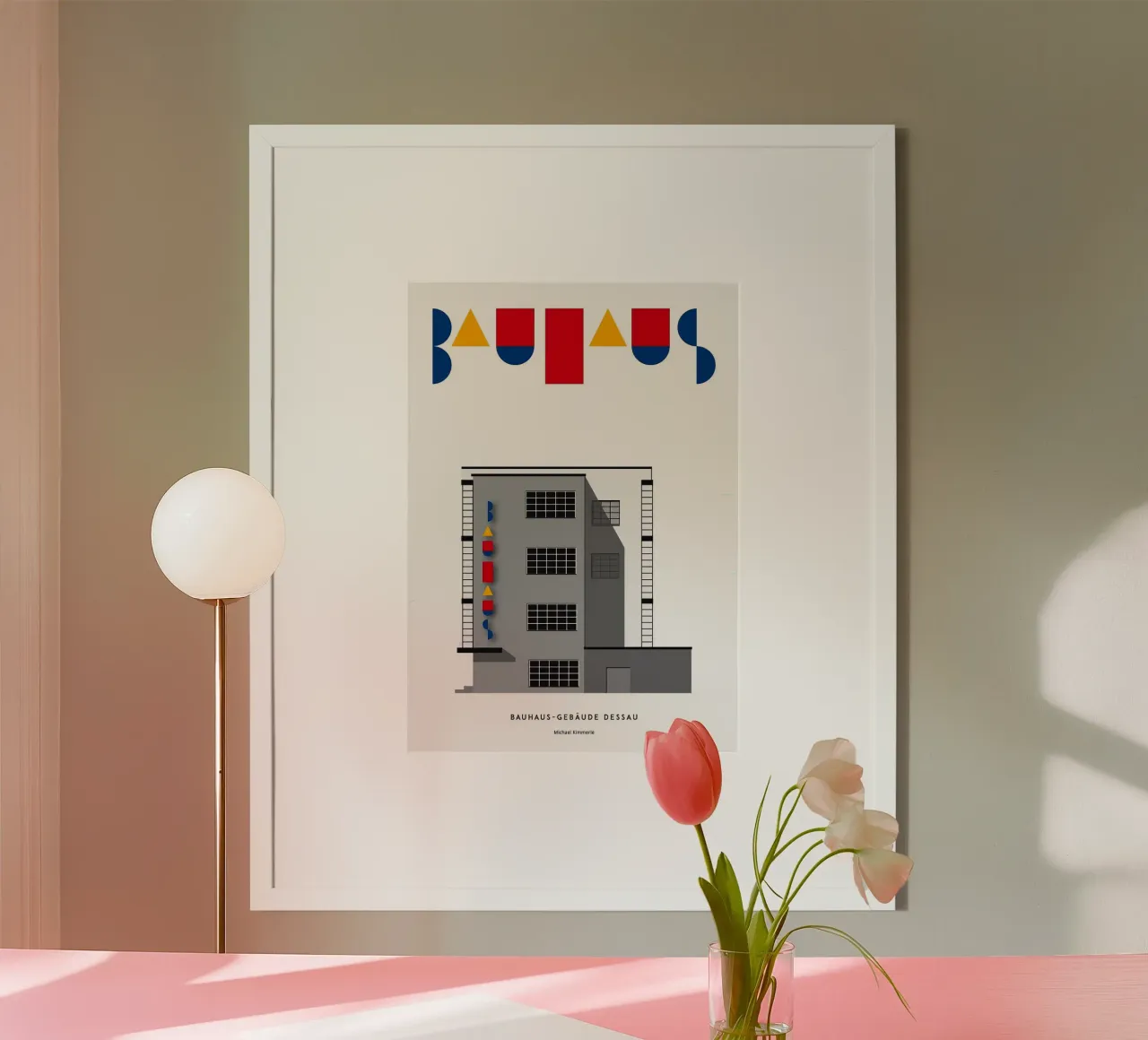 Bauhaus poster by Brooke