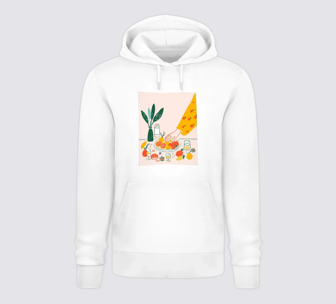Frutta spalmata per la prima colazione felpa con cappuccio da 83oranges