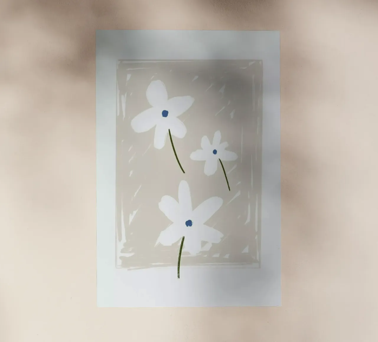 Dasies Soft Beige pellicola backlit da Graphite