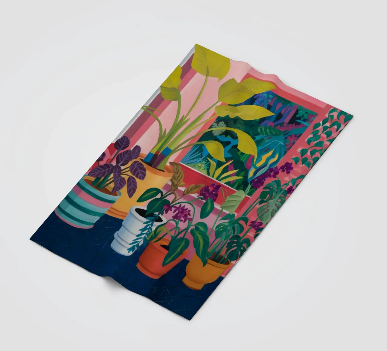 Rifugio per piante Boho coperta in pile da Haven Mirage