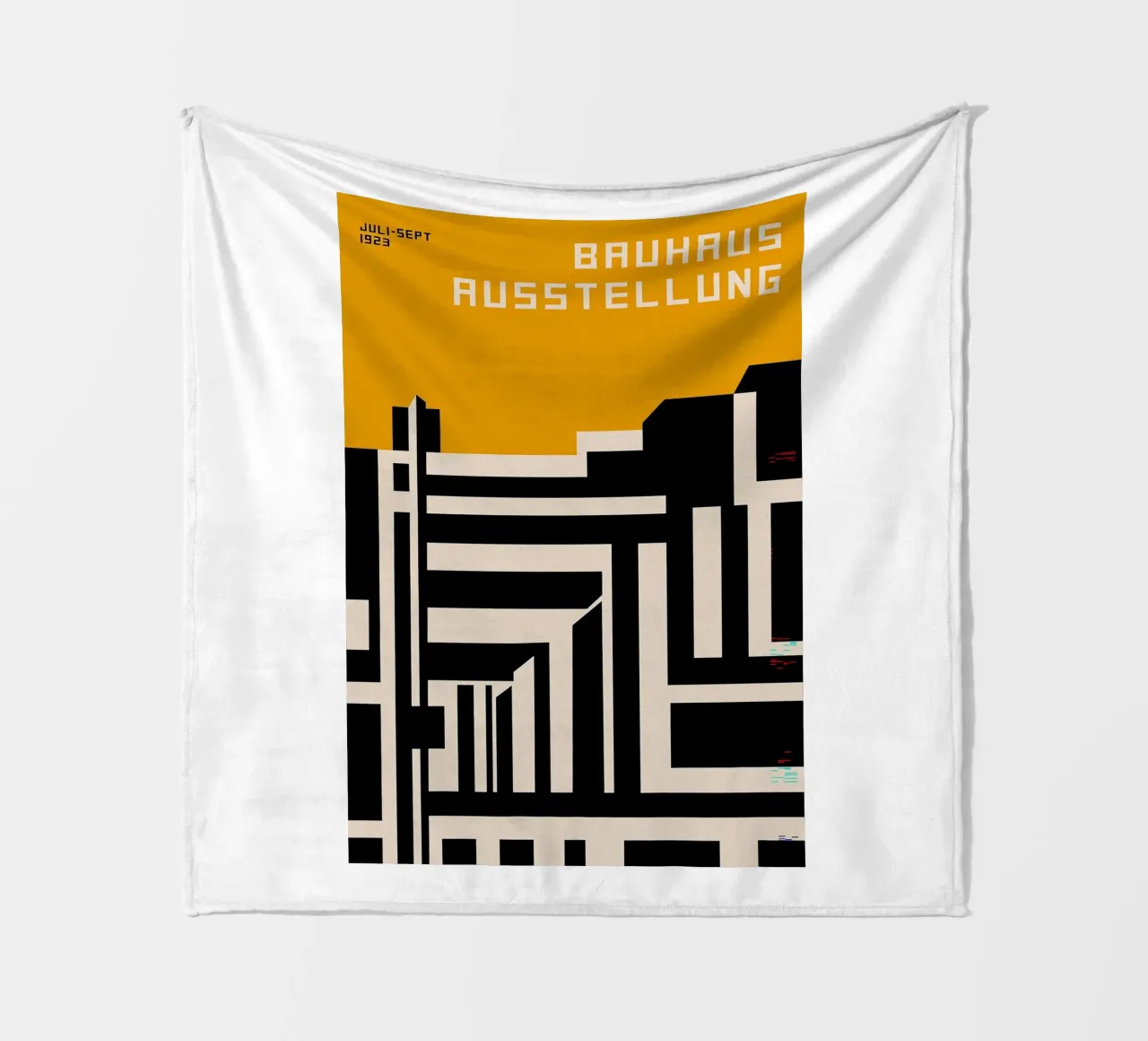 Bauhaus fleecedeken van Brooke