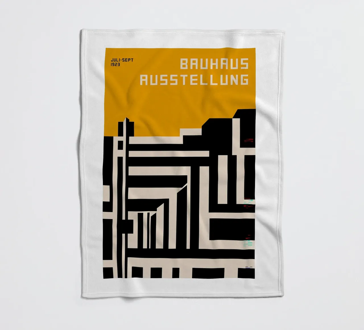 Bauhaus fleecedeken van Brooke