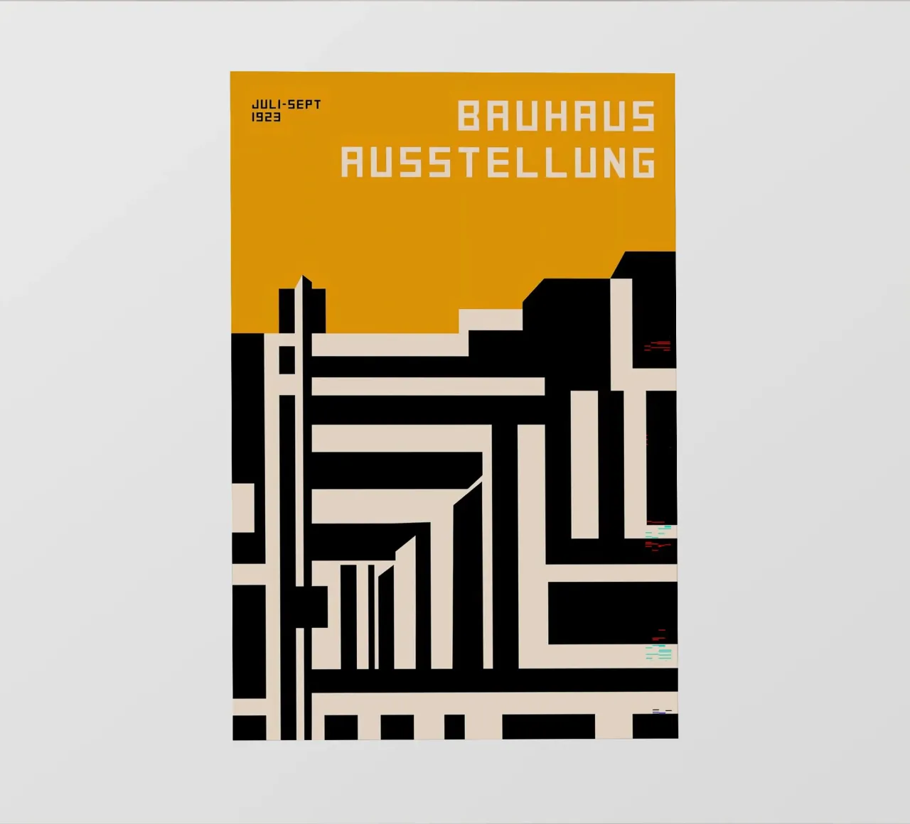 Bauhaus telo in pvc da Brooke