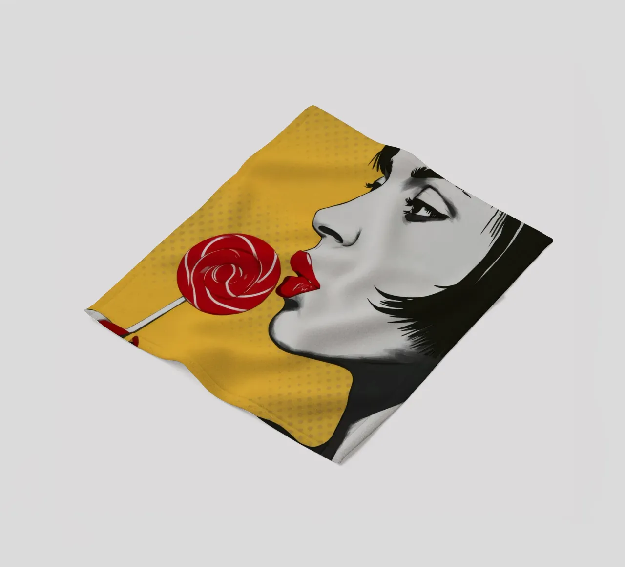 Lollipop Gaze Noir coperta in pile da Paez Harmony