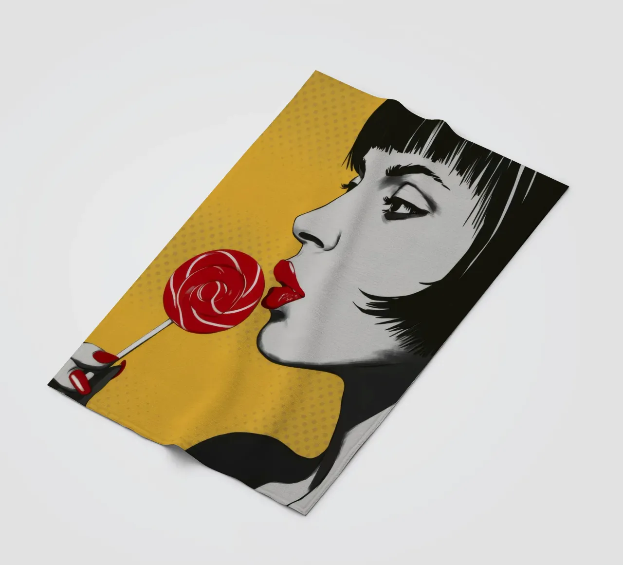 Lollipop Gaze Noir coperta in pile da Paez Harmony