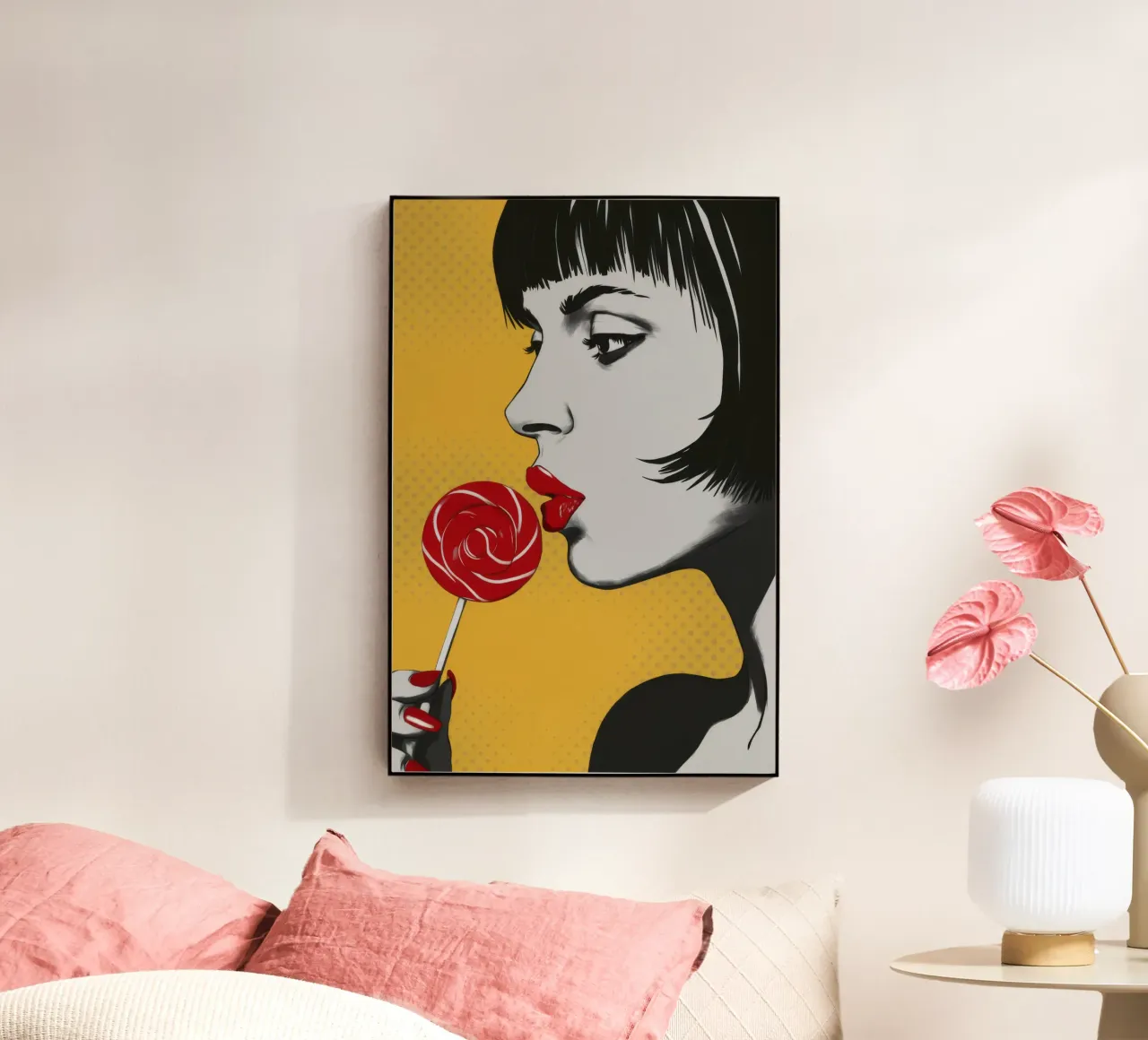Lollipop Gaze Noir plexiglass da Paez Harmony