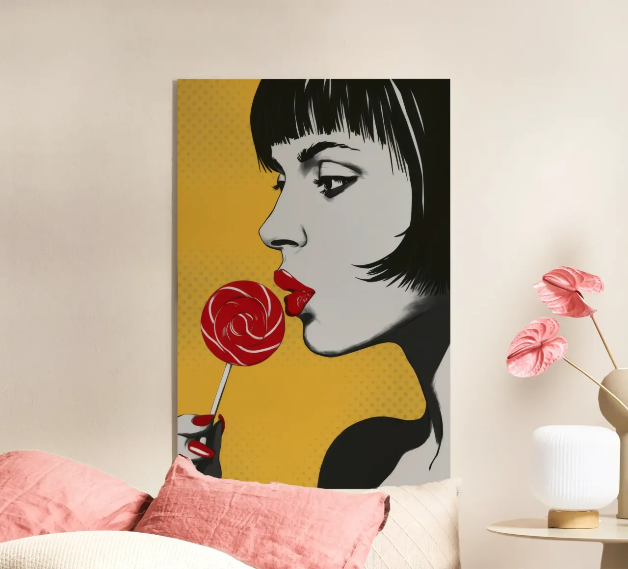 Lollipop Gaze Noir plexiglass da Paez Harmony