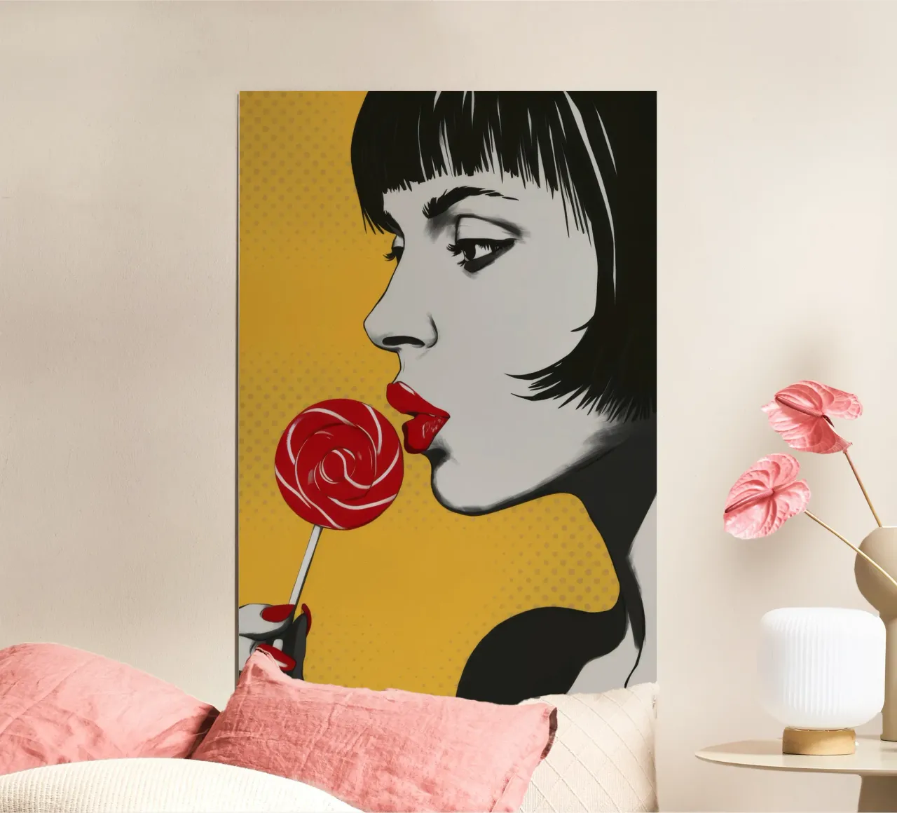 Lollipop Gaze Noir carta hahnemühle da Paez Harmony