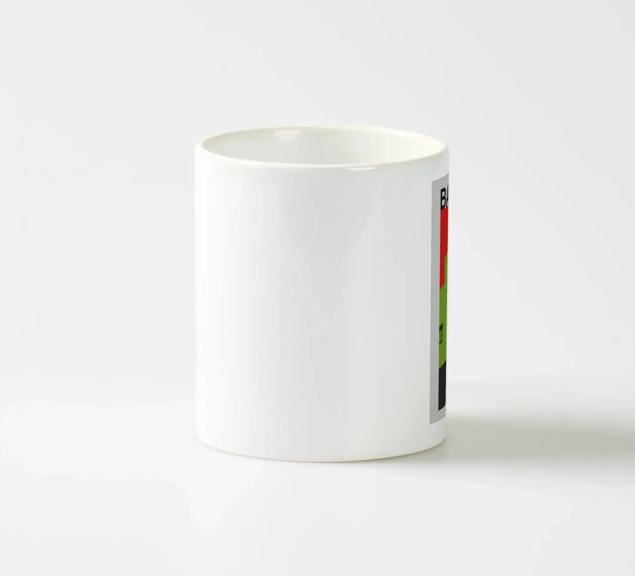 Bauhaus ceramic mug by Brooke