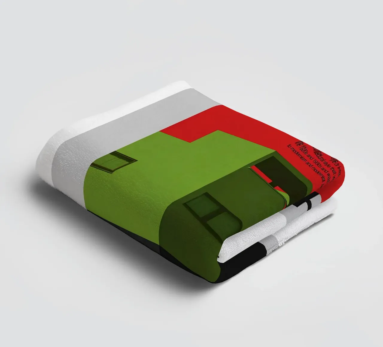 Bauhaus towel by Brooke
