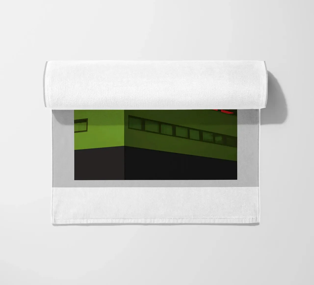 Bauhaus beach towel by Brooke