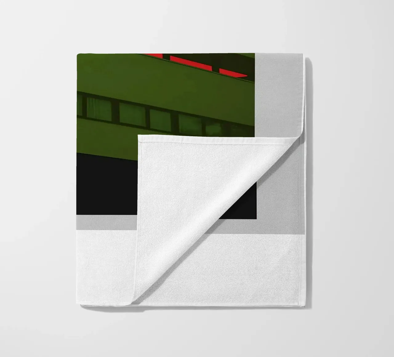 Bauhaus beach towel by Brooke