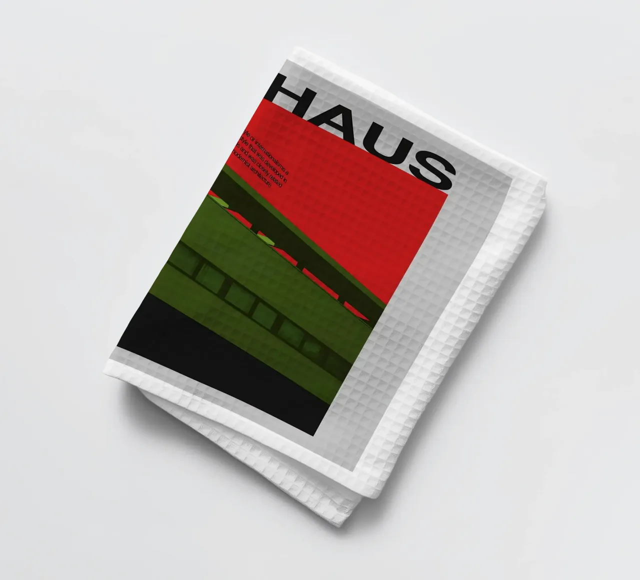 Bauhaus tea towel by Brooke