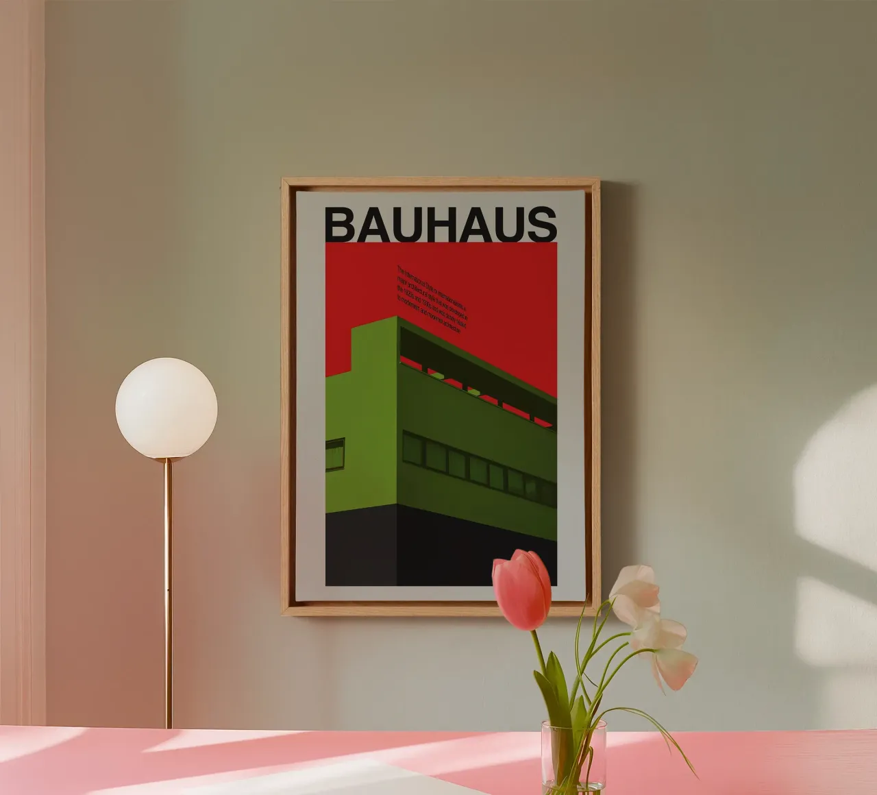 Bauhaus canvas by Brooke