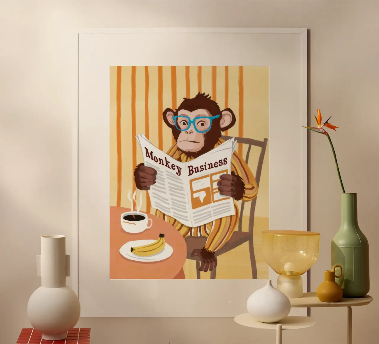 Notizie su Monkey Business carta hahnemühle da Paez Harmony