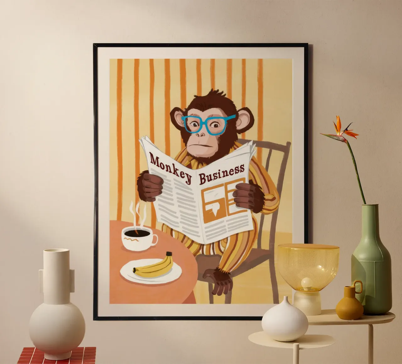 Notizie su Monkey Business carta hahnemühle da Paez Harmony