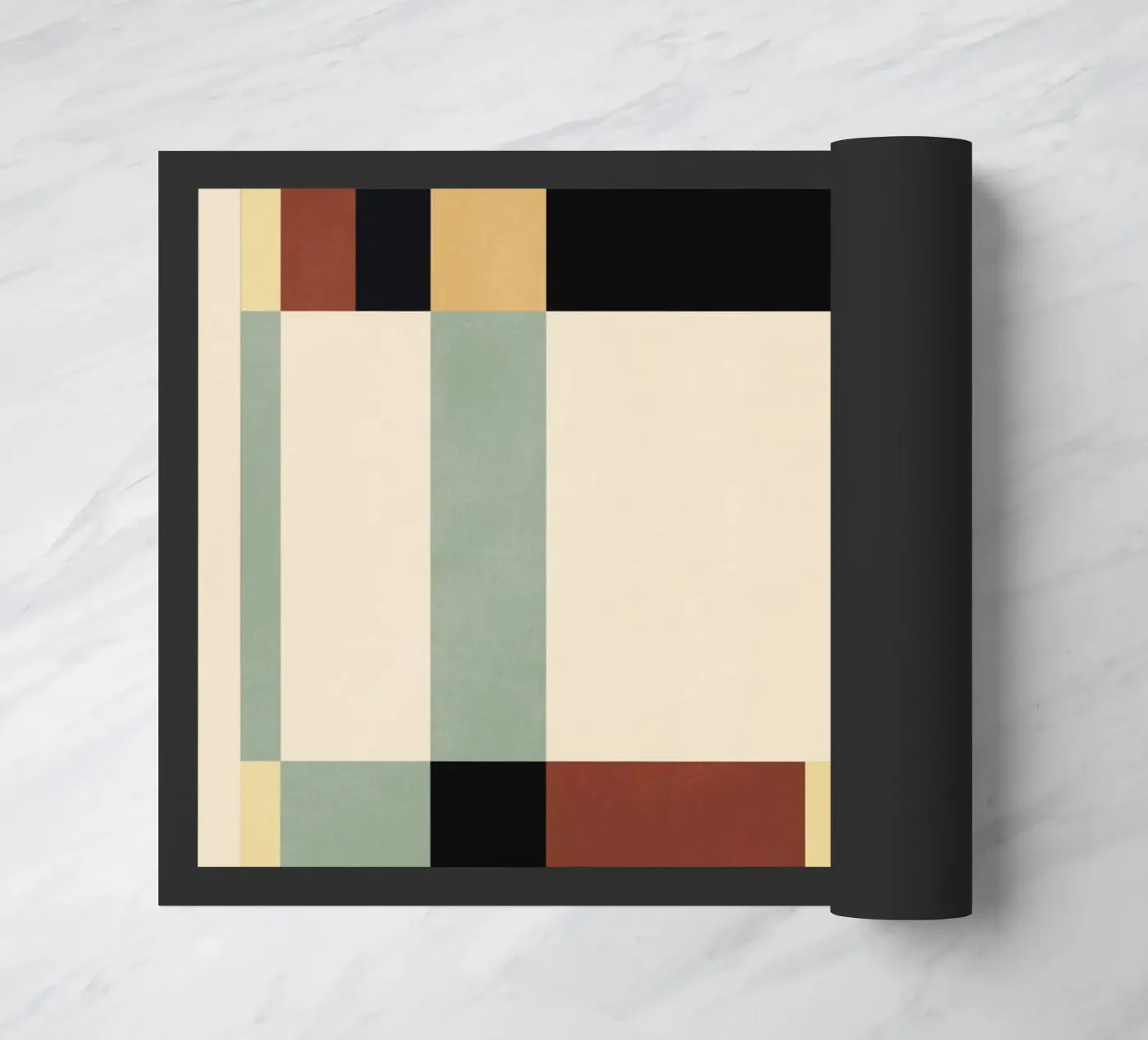 Modern Blocks doormat by Gaite