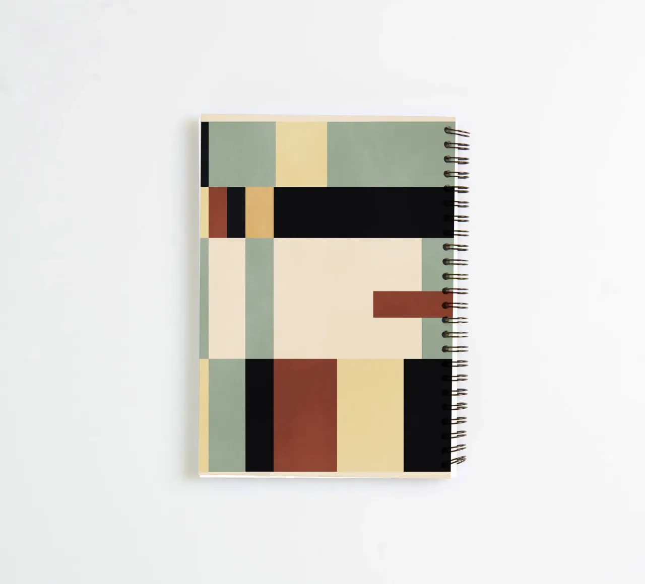 Modern Blocks spiral notebook by Gaite