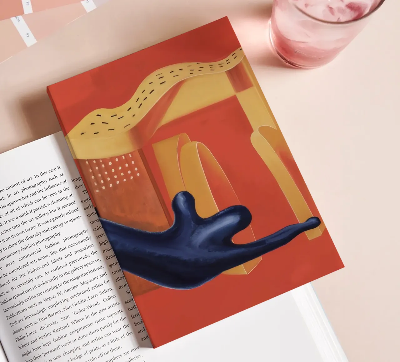 Abstract Form Anomaly notebook by Lush Essence