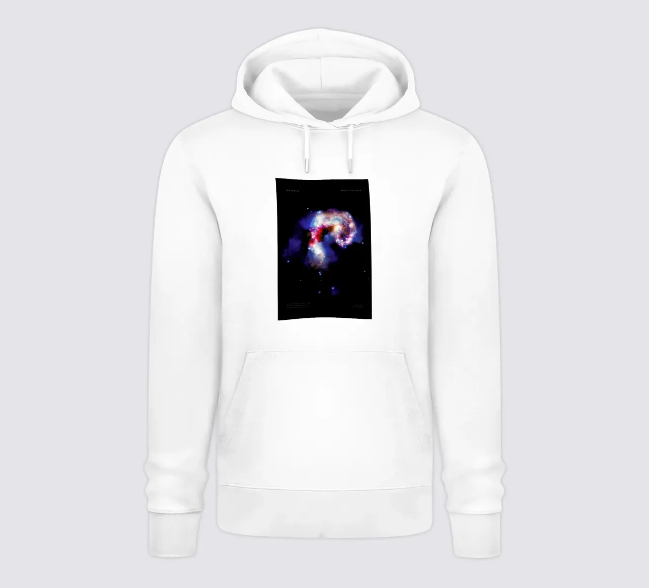 Nebula, NASA felpa con cappuccio da Vintage by JUNIQE