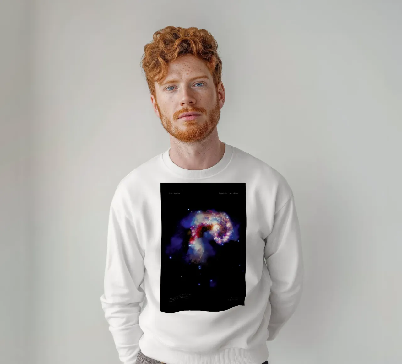 Nebula, NASA felpa da Vintage by JUNIQE