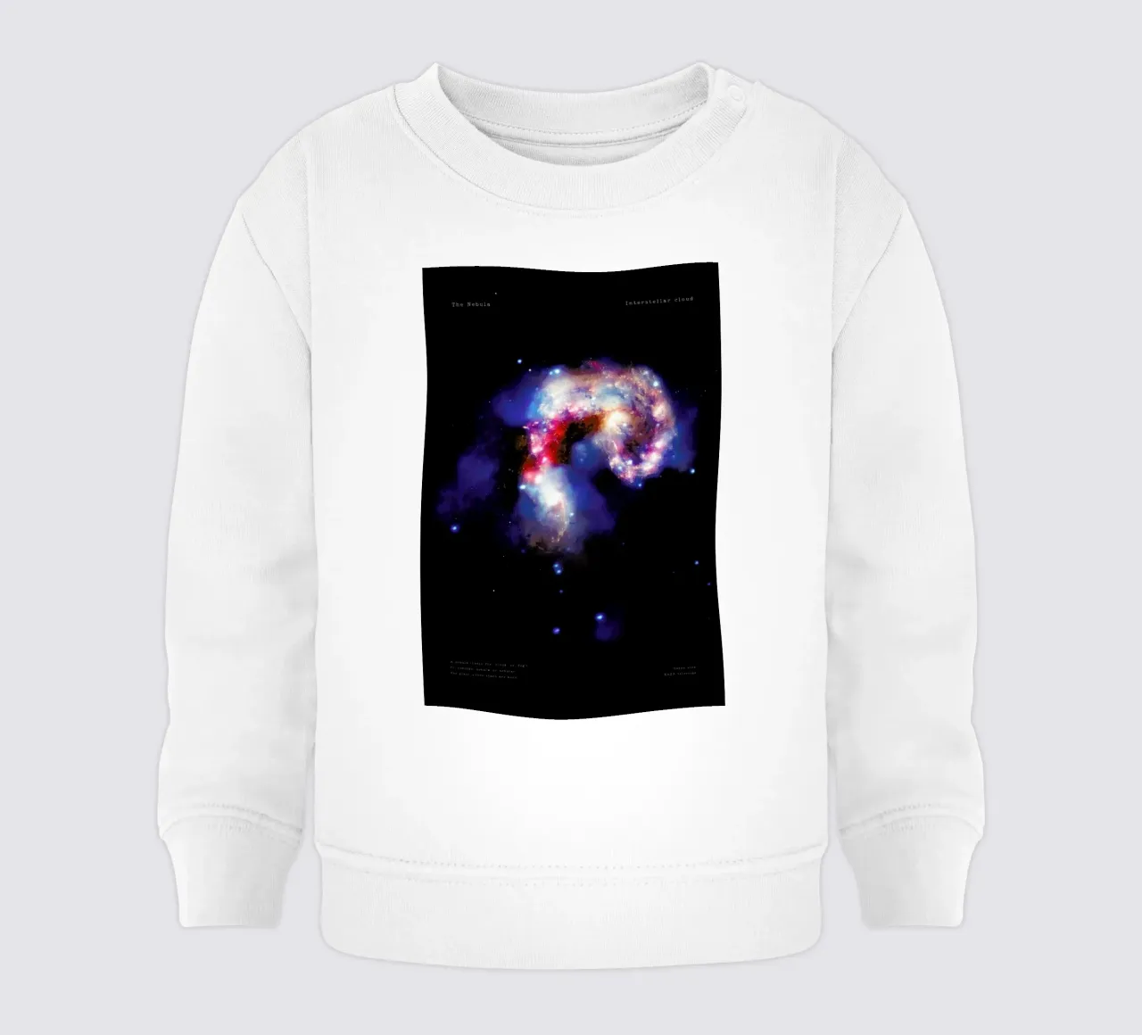 Nebula, NASA felpa neonato da Vintage by JUNIQE