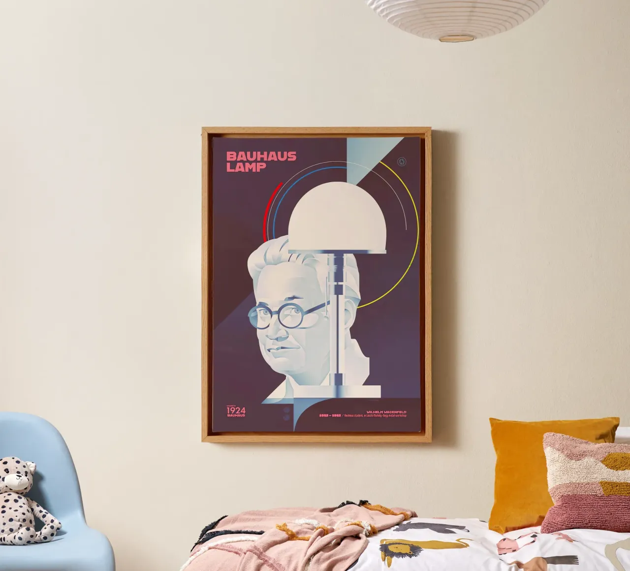 Bauhaus tela con Cornice a cassetta da Brooke