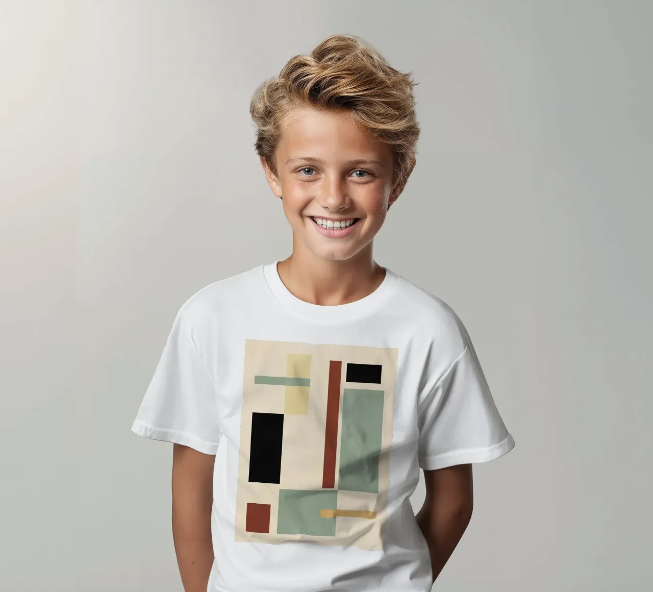 Rustige structuur kinder t-shirt van Gaite