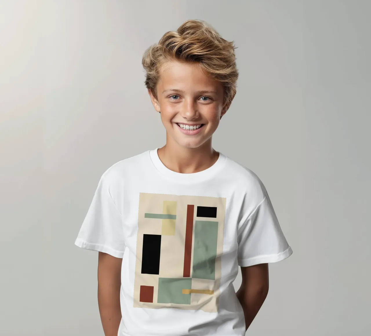 Rustige structuur kinder t-shirt van Gaite
