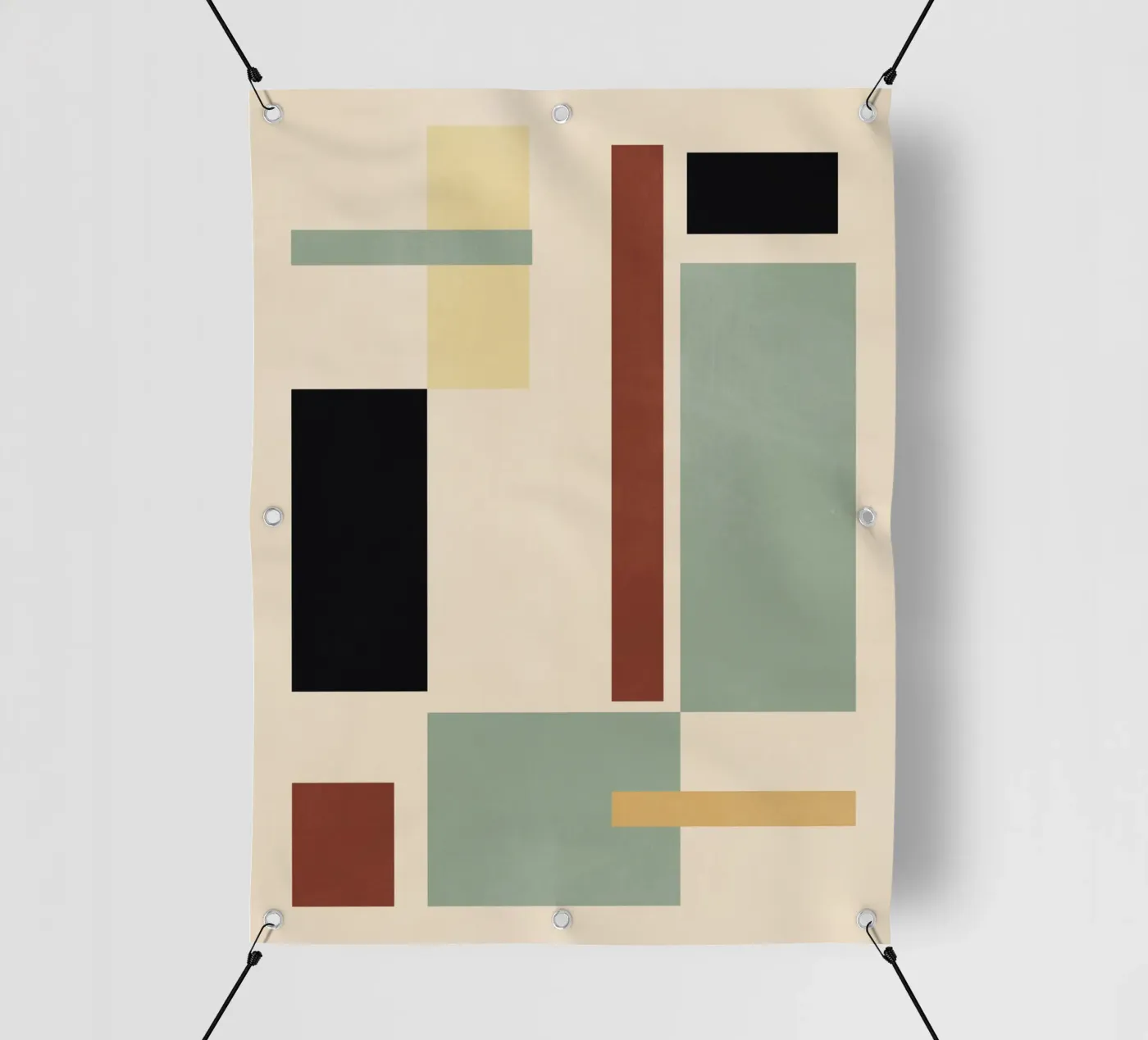 Rustige structuur pvc-zeil van Gaite