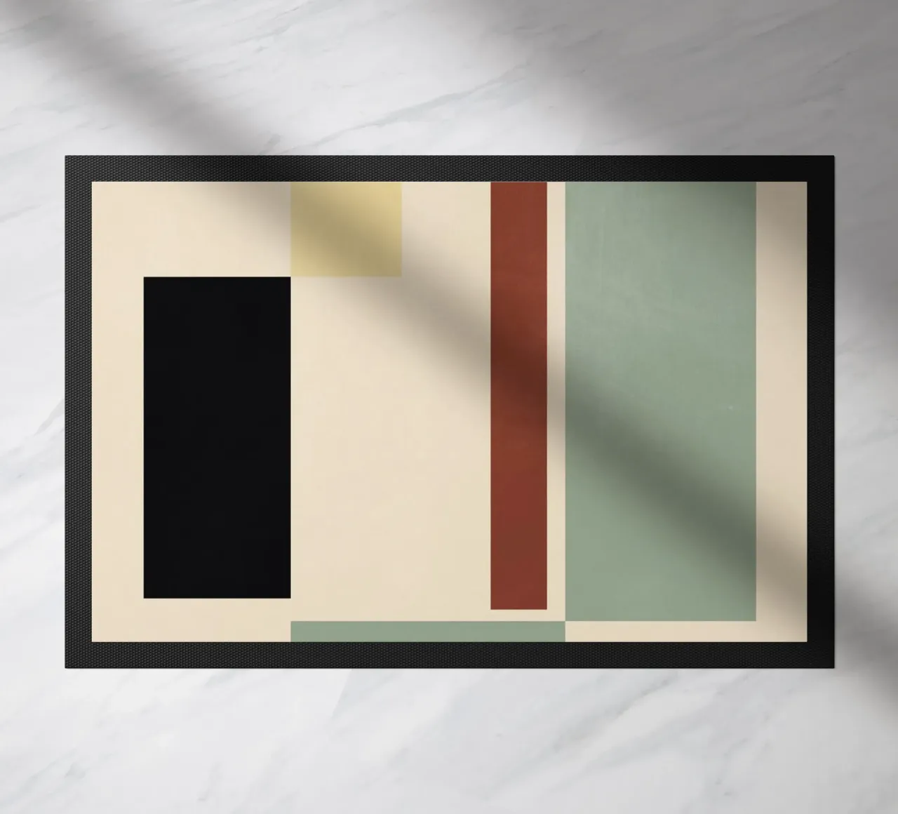 Rustige structuur deurmat van Gaite