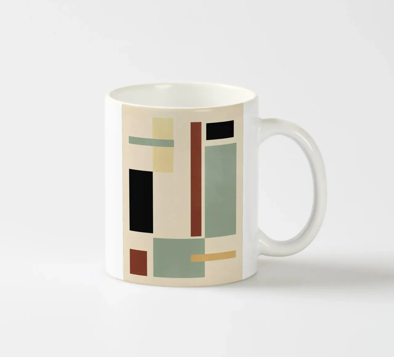Quiet Structure ceramic mug by Gaite