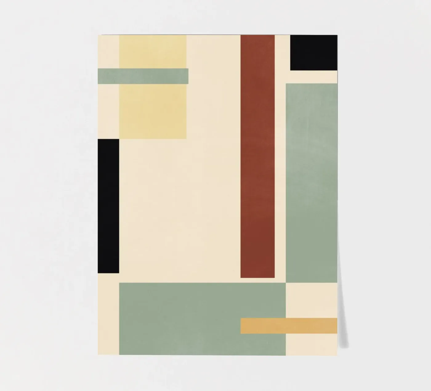 Struttura tranquilla foglio adesivo da Gaite