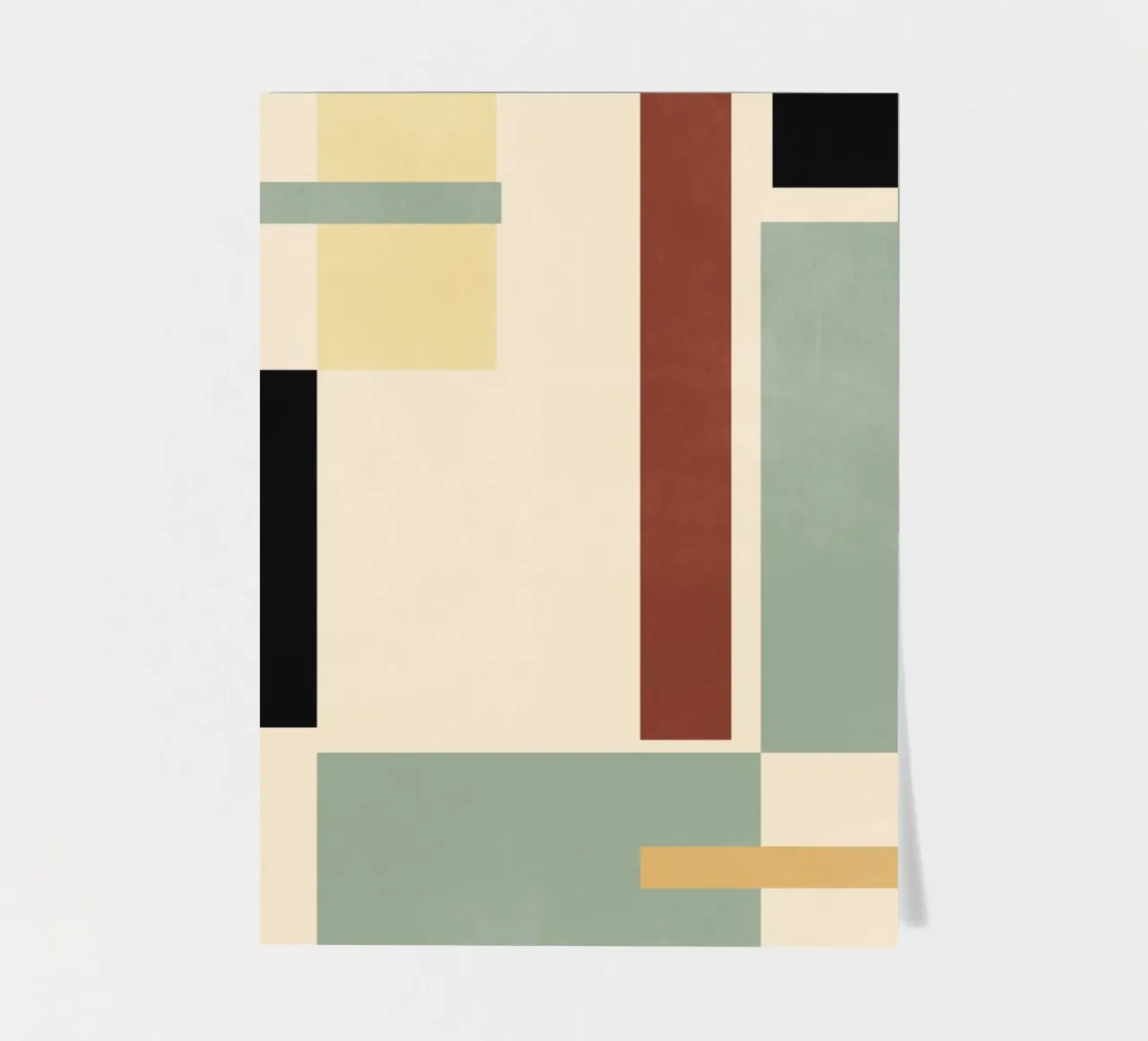 Rustige structuur stickervel van Gaite