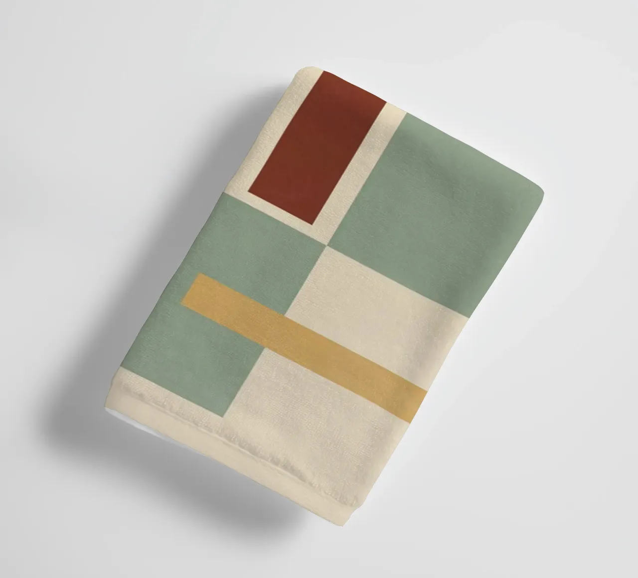 Rustige structuur badhanddoek van Gaite