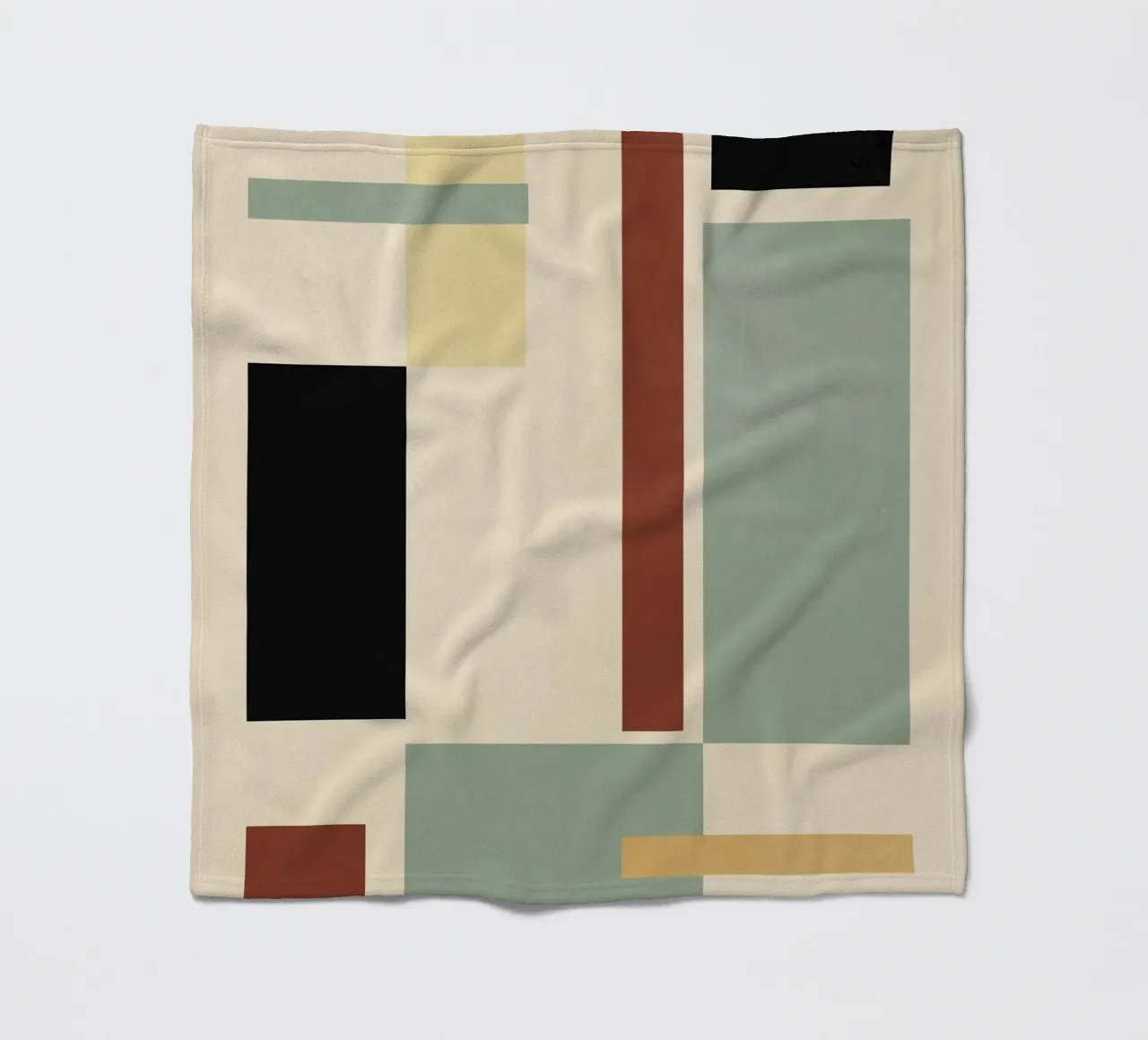 Rustige structuur fleecedeken van Gaite