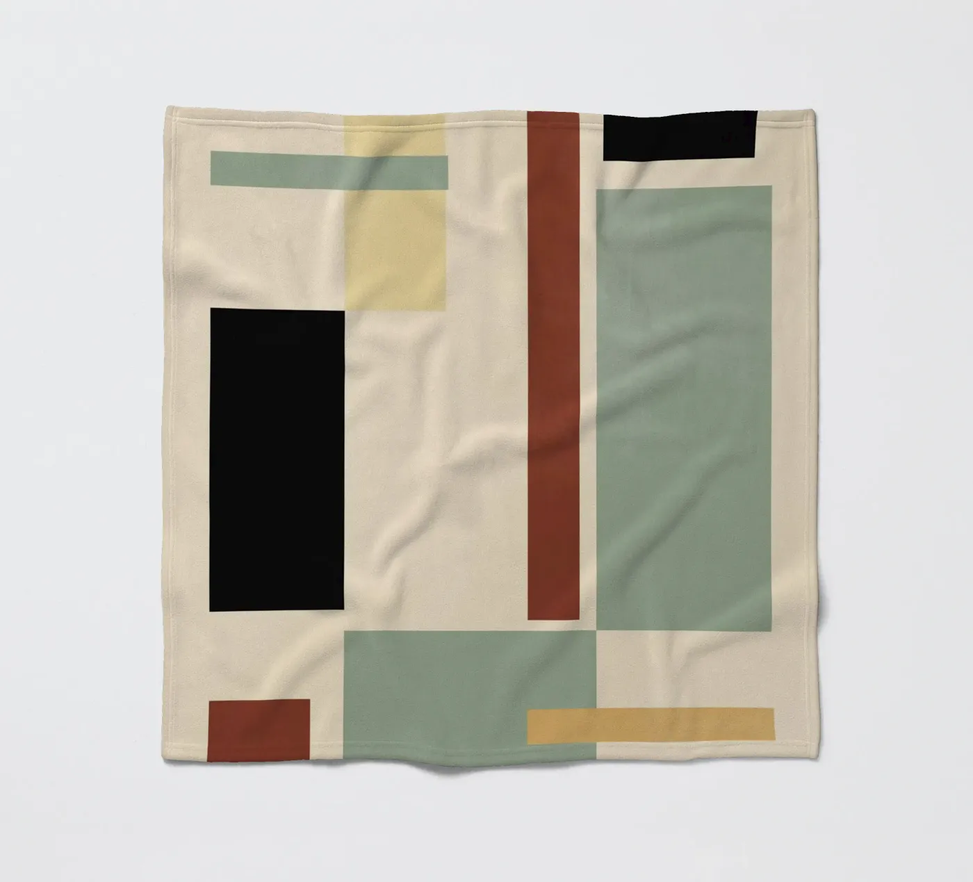 Rustige structuur fleecedeken van Gaite