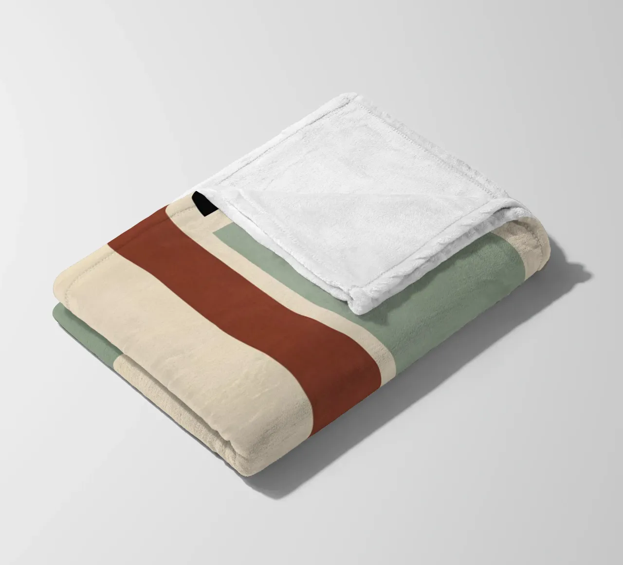 Rustige structuur fleecedeken van Gaite