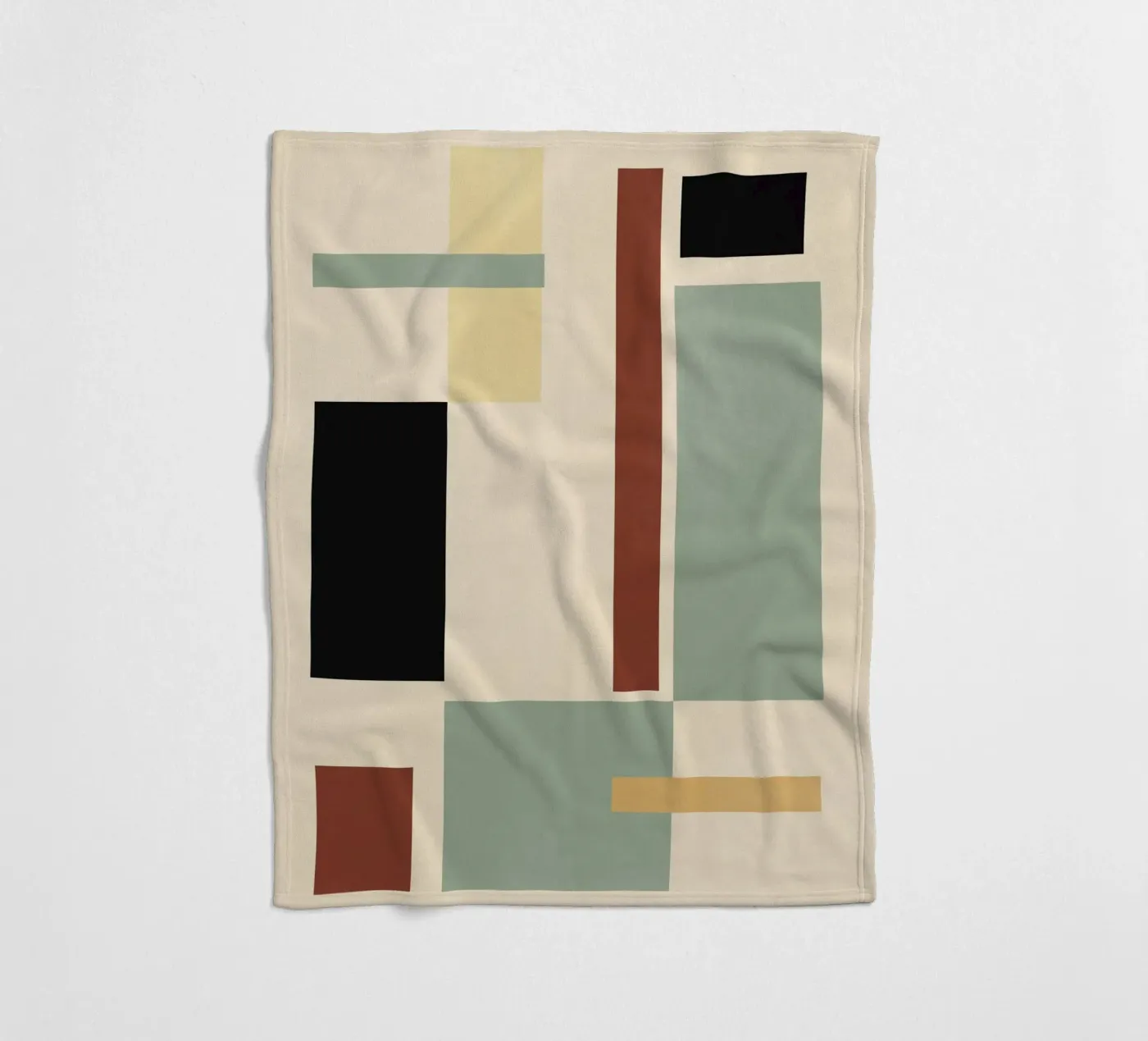 Rustige structuur fleecedeken van Gaite