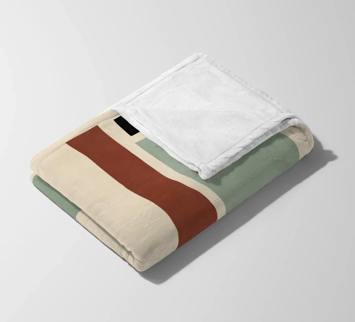 Rustige structuur fleecedeken van Gaite