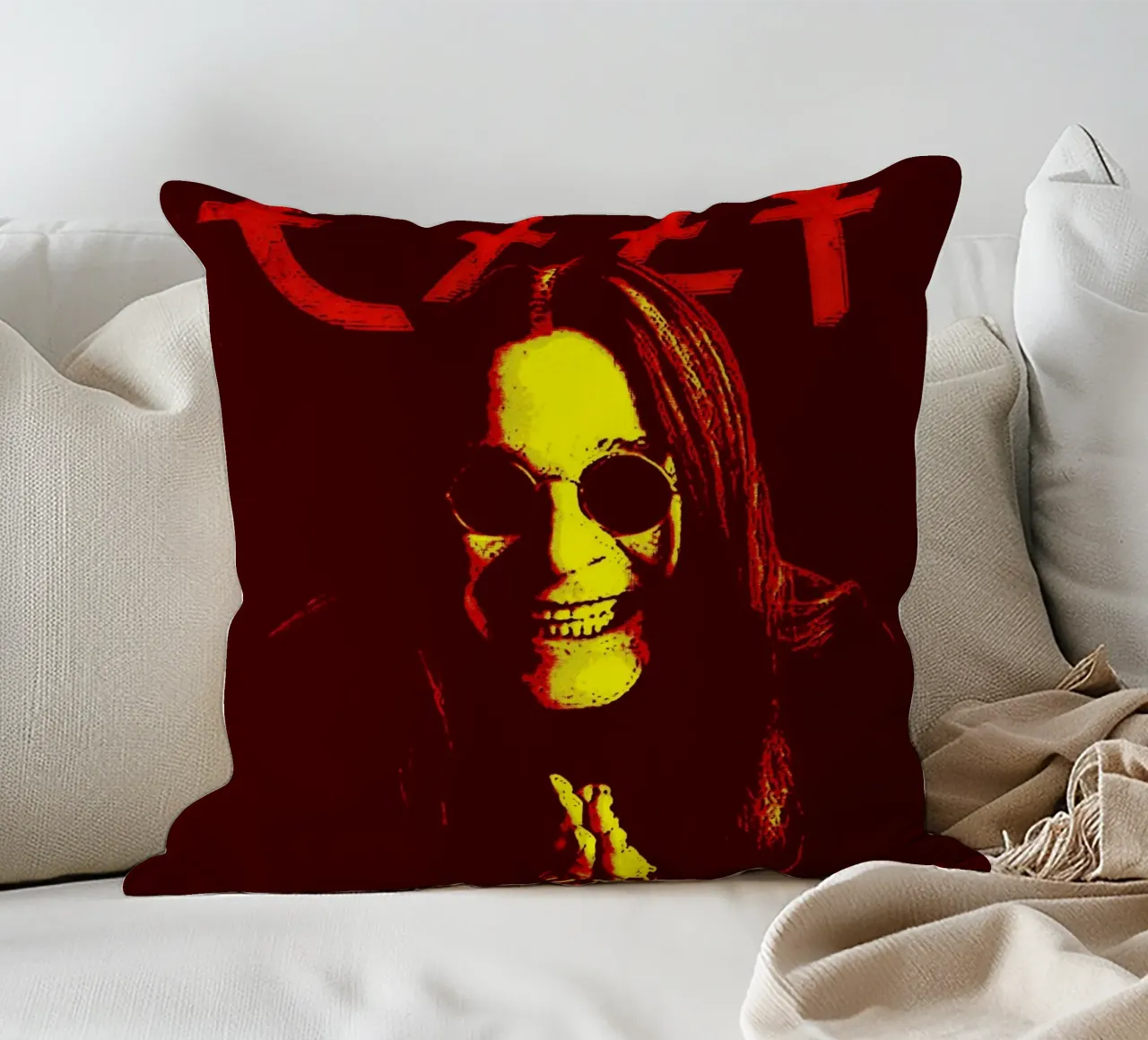 Ozzy Osborne Music Art cuscino da vanhesling
