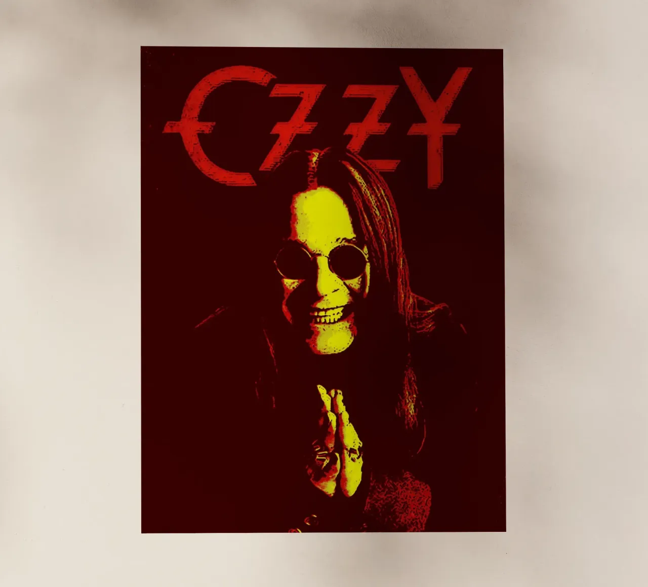 Ozzy Osborne Music Art pellicola backlit da vanhesling