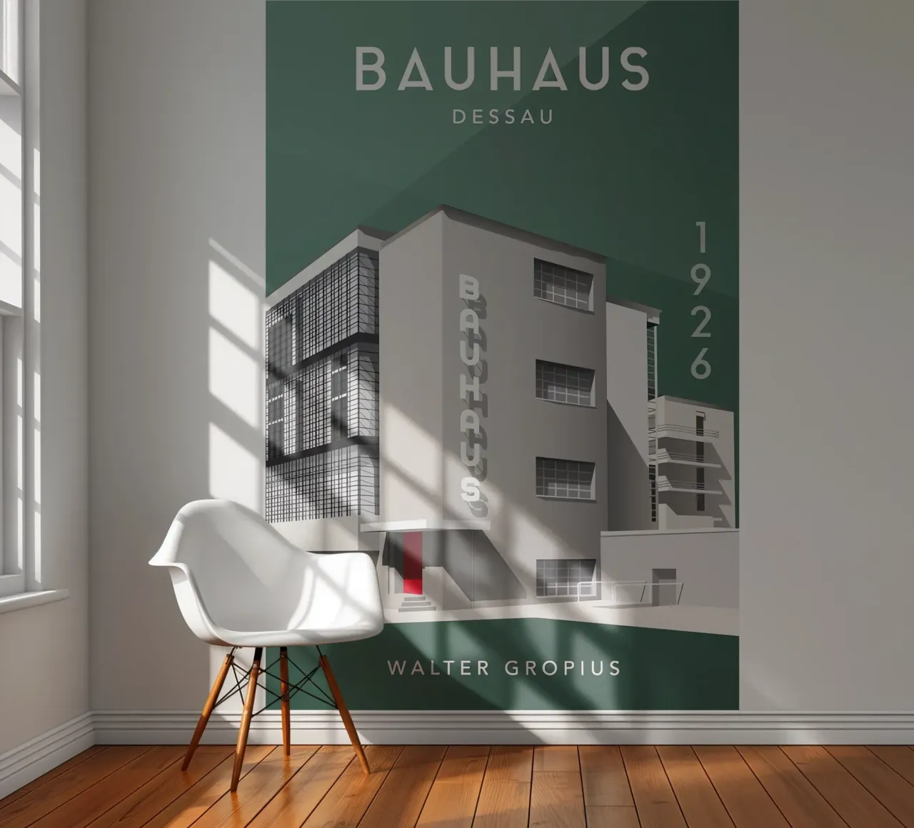 Bauhaus carta da parati fotografica da Brooke