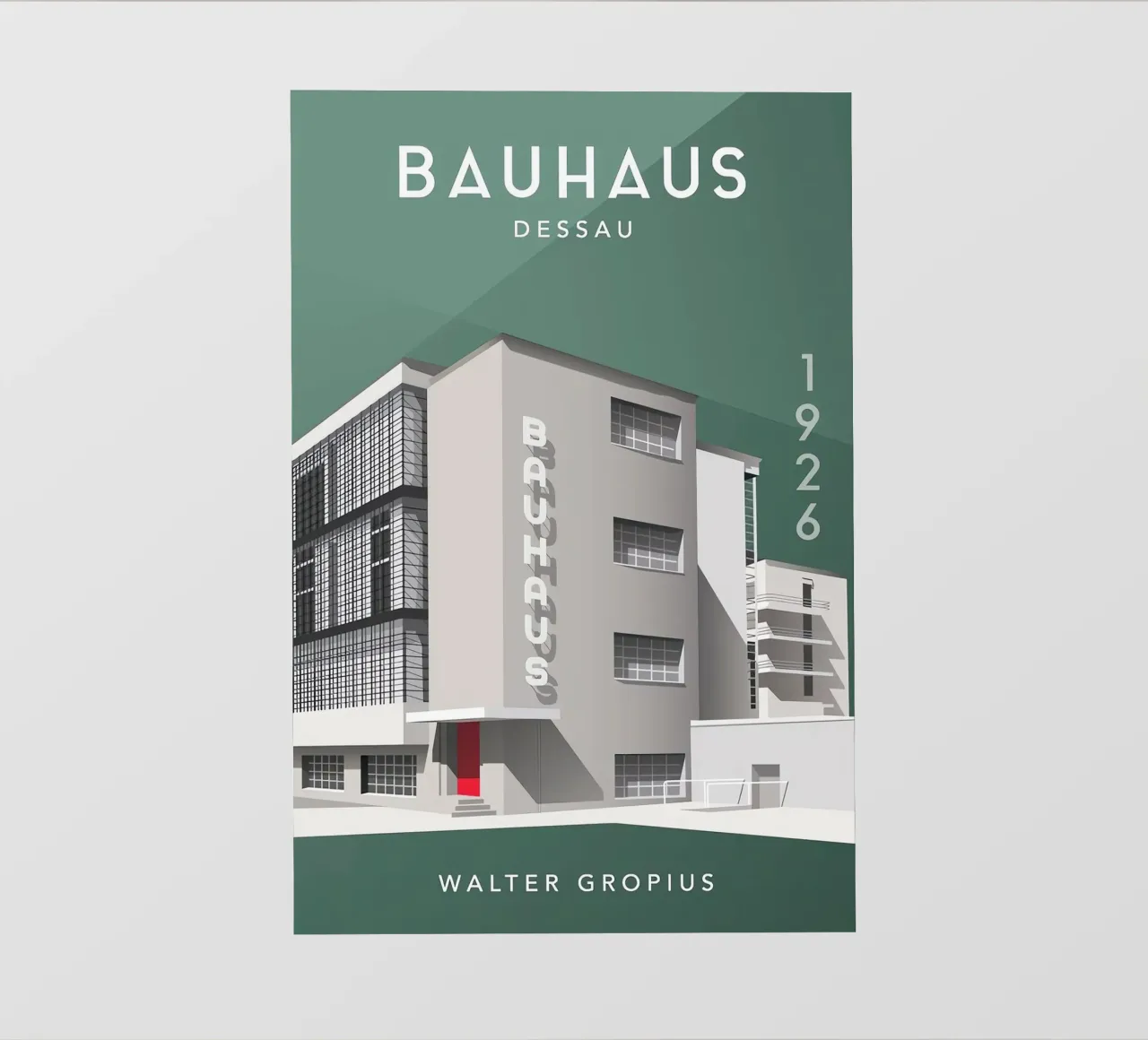Bauhaus carta da parati fotografica da Brooke