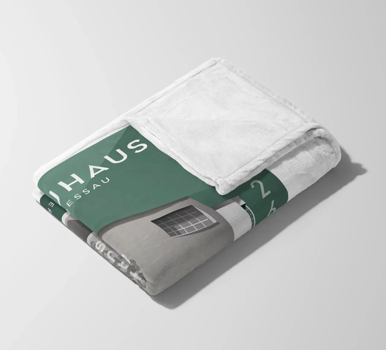 Bauhaus coperta in pile da Brooke
