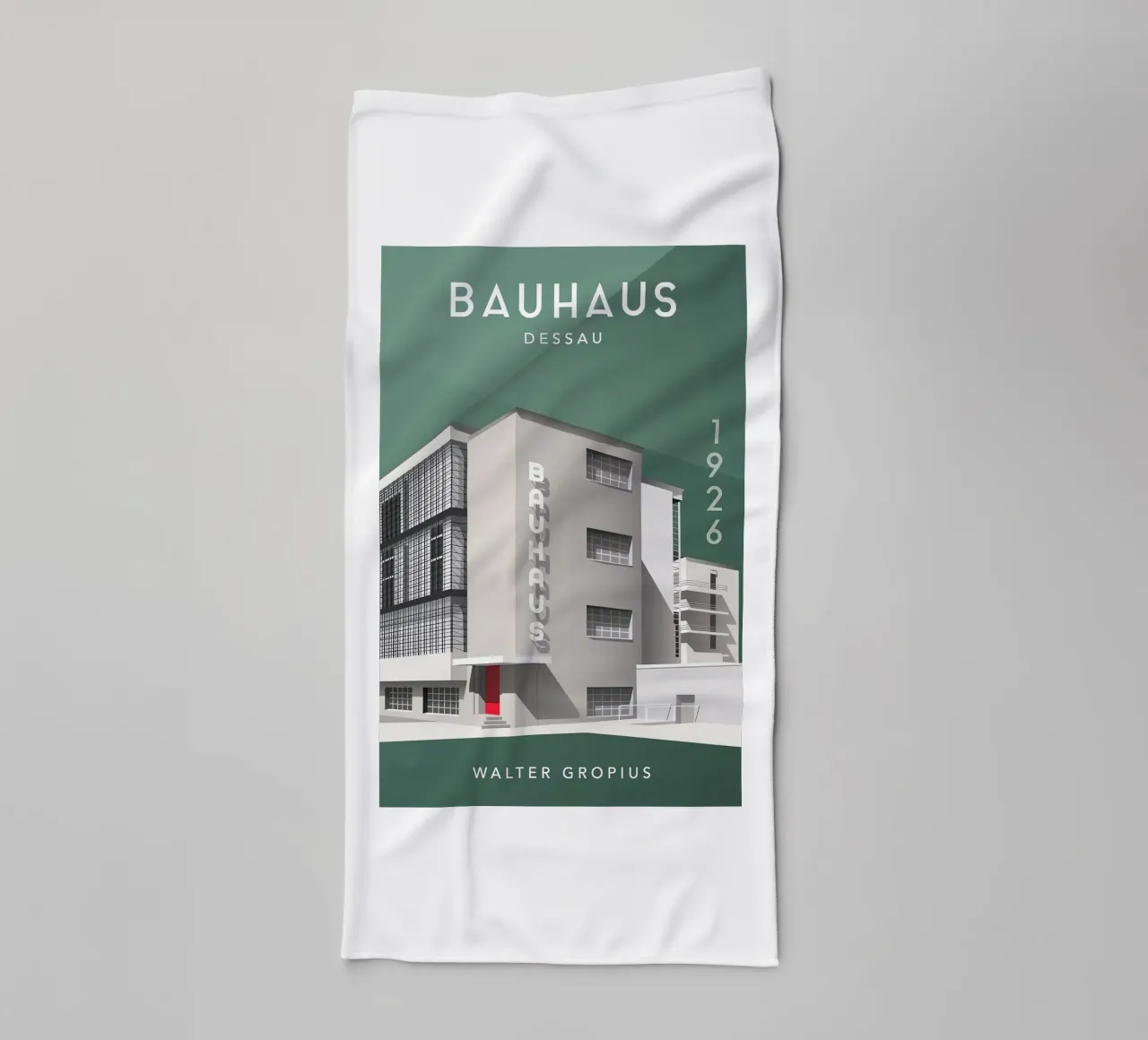Bauhaus asciugamano da bagno da Brooke